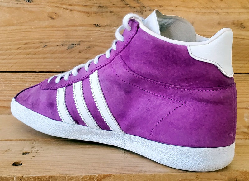 Adidas Originals Gazelle Mid Suede Trainers UK5/US6.5/EU38 M22797 Vivid Pink