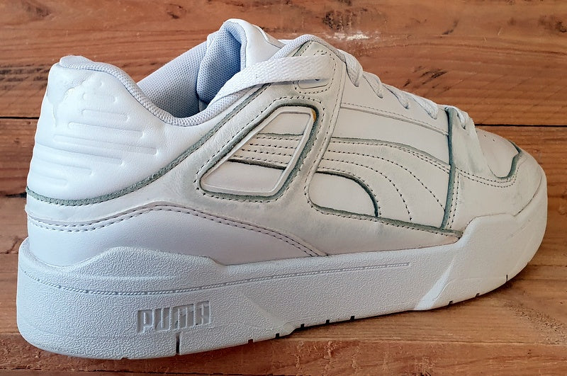 Puma Slipstream Low Leather Trainers UK9/US10/EU43 387544-02 Triple White