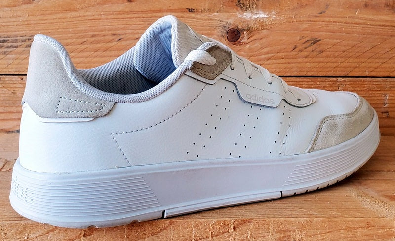 Adidas Courtphase Low Leather Trainers UK8/US8.5/EU42 FY5933 White