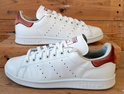 Adidas Stan Smith Low Leather Trainers UK6.5/US8/EU40 S76911 White Almost Rose