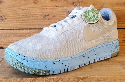 Nike Air Force 1 Crater Low Flyknit Trainers UK7/US9.5/EU41 DC7273-100 White