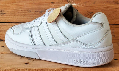 Adidas Courtic Low Leather Trainers UK8/US8.5/EU42 GY3589 Triple White
