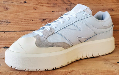 New Balance CT302 Low Leather Trainers UK10/US10.5/EU44.5 CT302OB Moonbeam White
