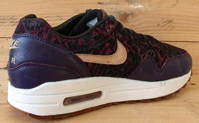 Nike Air Max 1 Low Textile Trainers UK5/US7.5/EU38.5 454746-500 Purple Dynasty