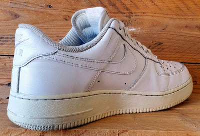 Nike Air Force 1 Low Leather Trainers UK8/US9/EU42.5 315122-111 Triple White