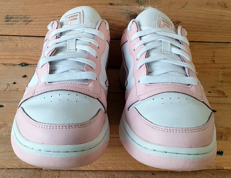 Fila Classic Low Leather Trainers UK7.5/US10/EU41.5 5FM01715-154 Pink/White