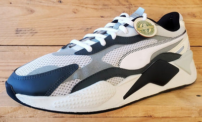 Puma RS-X3 Milenium Low Textile Trainers UK12/US13/EU47 373236-07 White/Black