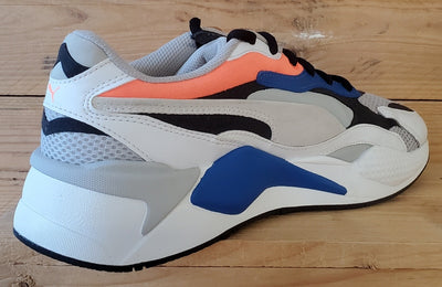 Puma RS-X Prism Low Textile Trainers UK11/US12/EU46 374758-03 Grey/Ultra Orange