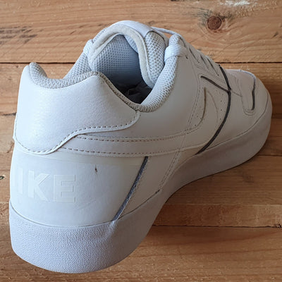 Nike SB Delta Force Low Leather Trainers UK10/US11/EU45 942237-112 Triple White