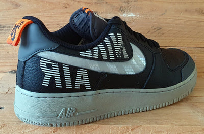 Nike Air Force 1 Under Construction Low Trainers UK8/US9/EU42.5 BQ4421-002 Black