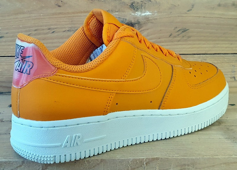 Nike Air Force 1 Essential Low Trainers UK4/US6.5/EU37.5 AO2132-801 Orange Peel