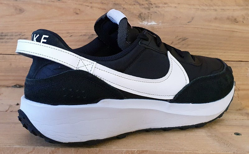 Nike Waffle Debut Low Textile/Suede Trainers UK10/US11/EU45 DH9522-001 Black