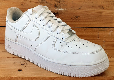 Nike Air Force 1 Low Leather Trainers UK7/US8/EU41 CW2288-111 Triple White