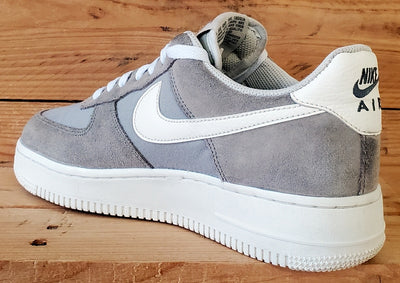 Nike Air Force 1 Low Suede Trainers UK6/US7/EU40 AQ8741-300 Spruce Fog/White