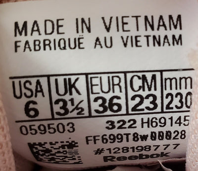 Reebok Club C Double Geo Low Leather Trainers UK3.5/US6/EU36.5 H69145 Pink