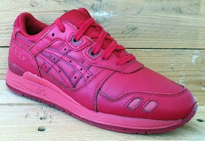 Asics Gel Lyte III Low Leather Trainers H63QK Valantines Red UK5/US6/EU38