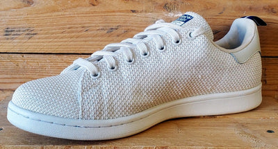 Adidas Stan Smith Low Primeknit Trainers UK10/US10.5/EU44.5 S75024 Chalk White
