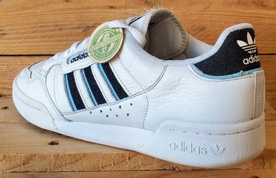 Adidas Continental 80 Low Leather Trainers UK10/US10.5/EU44.5 H05033 White