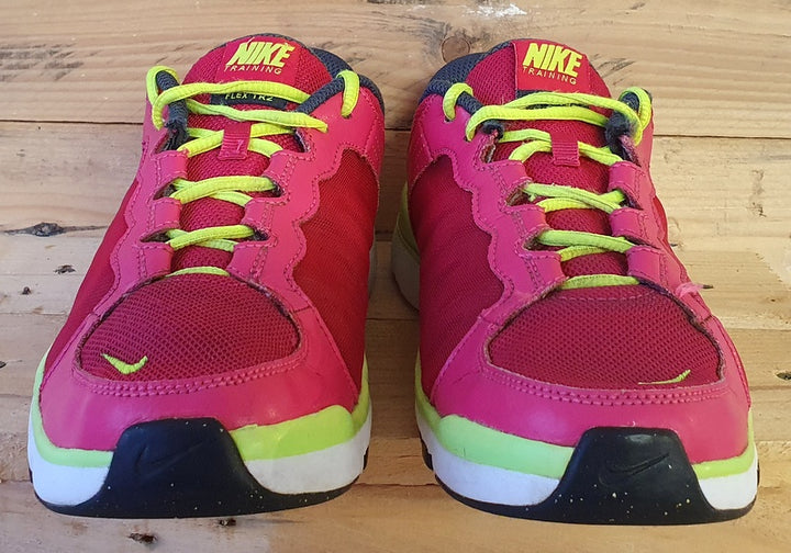 Nike Training Flex TR2 Running Trainers 511332 632 Pink Neon Green UK6 US8.5 E40 VintageTrainers