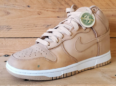 Nike Dunk Premium Mid Suede Trainers UK5.5/US8/EU39 DX2044-201 Vachetta Tan