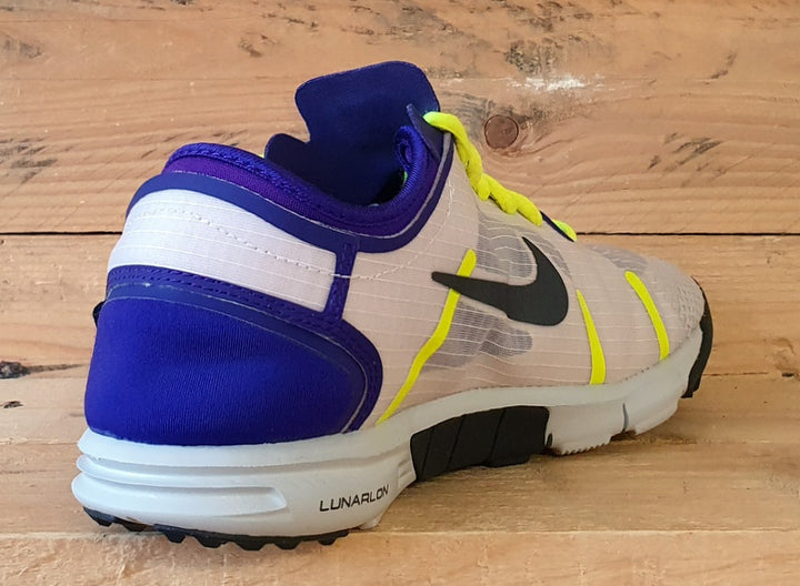 Nike Lunar Element Low Textile Trainers UK5 US7.5 E38.5 615743 100 White Purple VintageTrainers