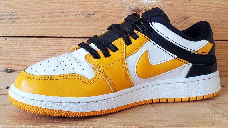 Nike Air Jordan 1 Flyease Low Trainers UK4/US4.5Y/EU36.5 DN4639-107 Yellow/White