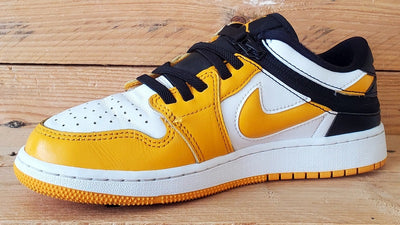 Nike Air Jordan 1 Flyease Low Trainers UK4/US4.5Y/EU36.5 DN4639-107 Yellow/White