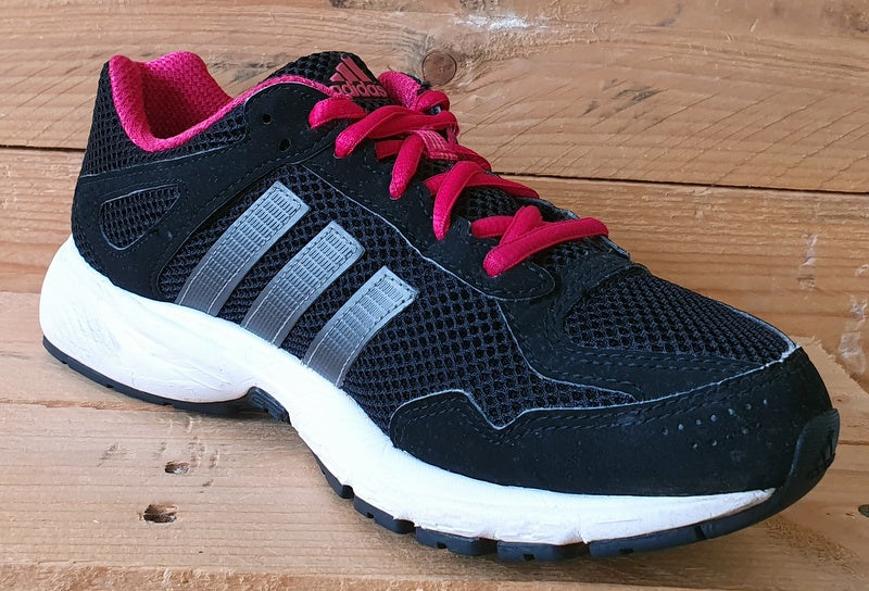 Adidas Duramo Running Textile Trainers AQ6309 Black/Pink UK4/US5.5/EU36.5