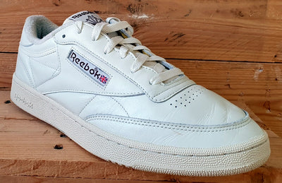 Reebok Classic Club C 85 Low Leather Trainers UK10/US11/EU44.5 GX3681 Cream