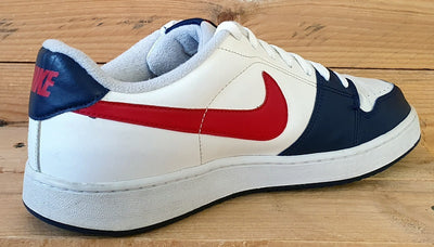 Nike Backboard Low Leather Trainers UK8/US9/EU42.5 378336-162 White/Navy/Red