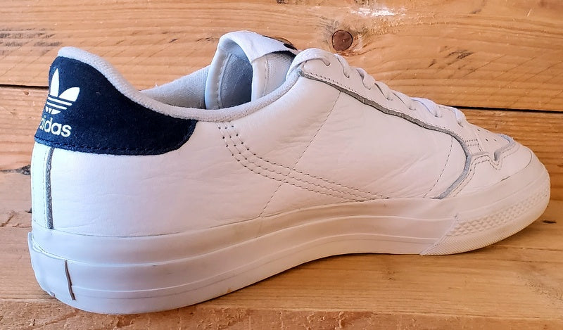 Adidas Continental Vulc Low Leather Trainers UK8/US8.5/EU42 EG4588 White
