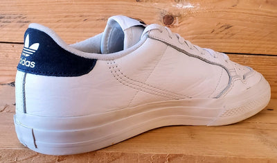 Adidas Continental Vulc Low Leather Trainers UK8/US8.5/EU42 EG4588 White