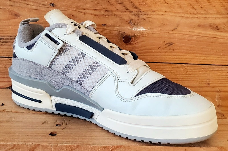 Adidas Forum Mod Low Leather Trainers UK9.5/US10/EU44 IG3761 Cloud White/Grey