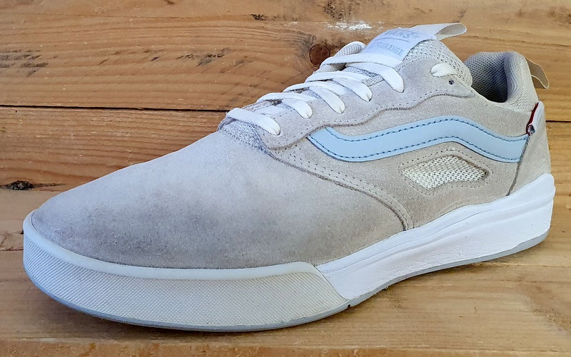 Vans Ultrarange Pro Low Suede Trainers UK8.5/US9.5/EU42.5 500383 Beige/Blue