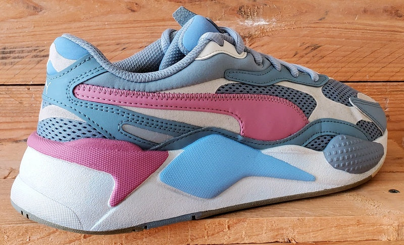 Puma RS-X3 Millenium Low Textile Trainers UK7.5/US8.5/EU41 373236-06 Grey/Pink