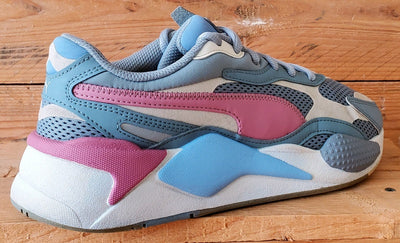 Puma RS-X3 Millenium Low Textile Trainers UK7.5/US8.5/EU41 373236-06 Grey/Pink