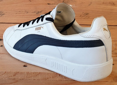 Puma Lima Low Leather Trainers UK10/US11/EU44.5 363138 01 White/Black