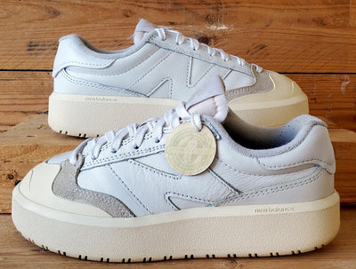 New Balance CT302 Low Leather Trainers UK4.5/US5/EU37.5 CT302OB White Moonbeam