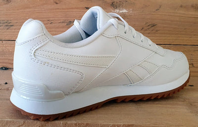 Reebok Royal Glide Low Leather Trainers UK5/US7.5/EU38 FW0151 White Gum Sole