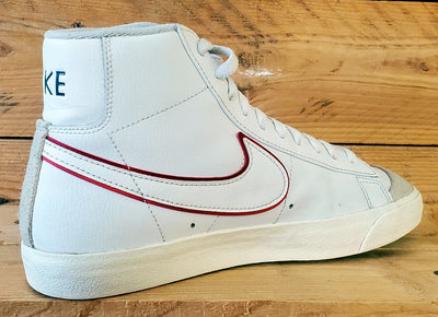 Nike Blazer 77 Just Do It Mid Leather Trainers UK6/US7/EU40 DQ0796-100 White