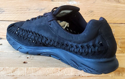 Nike Mayfly Woven Low Suede Trainers UK10/US11/EU45 833132-003 Triple Black