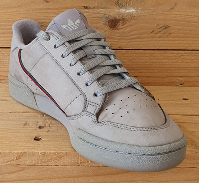 Adidas Continental 80 Low Suede Trainers UK7/US7.5/EU40.5 EE3771 Triple Grey