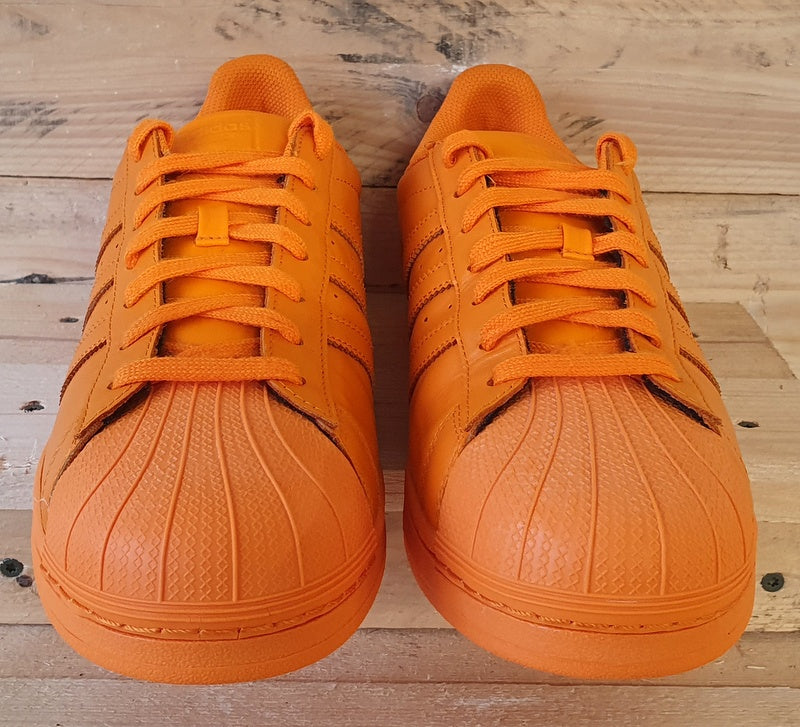 Adidas Superstar X Pharrell Williams Low Trainers UK12/US12.5/EU47 S83394 Orange