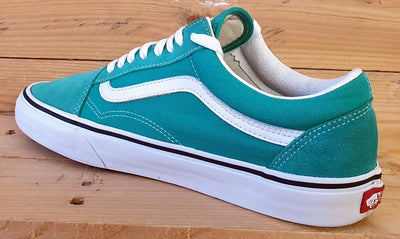 Vans Old Skool Low Suede Trainers UK7.5/US8.5/EU41 751505 Green/White