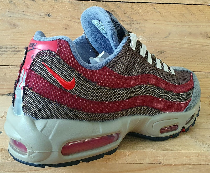 Nike Air Max 95 Freddy Krueger Trainers UK9.5/US10.5/EU44.5 DC9215-200 Brown/Red