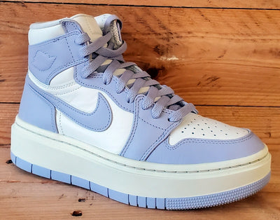 Nike Air Jordan 1 Elevate Leather Trainers UK5/US7.5/EU38.5 DN3253-105 Titanium