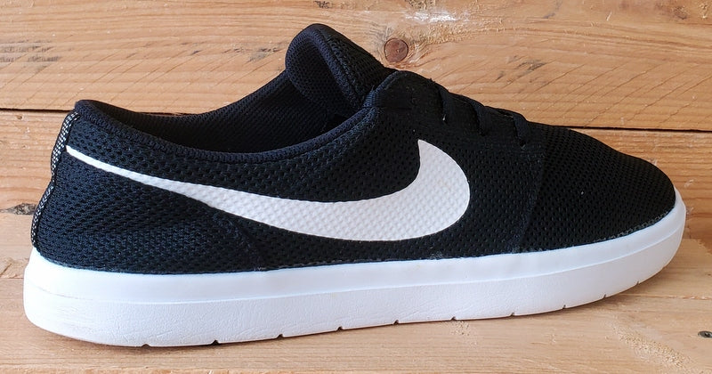Nike SB Portmore Ultralight Low Textile Trainers UK9/US10/EU44 880271-010 Black