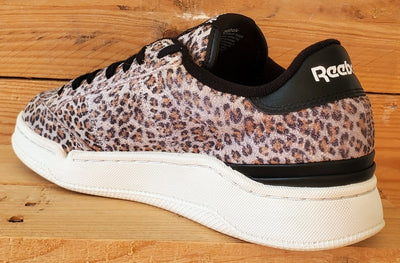 Reebok Classic AD Court Low Suede Trainers UK6/US8.5/EU39 FY7345 Leopard