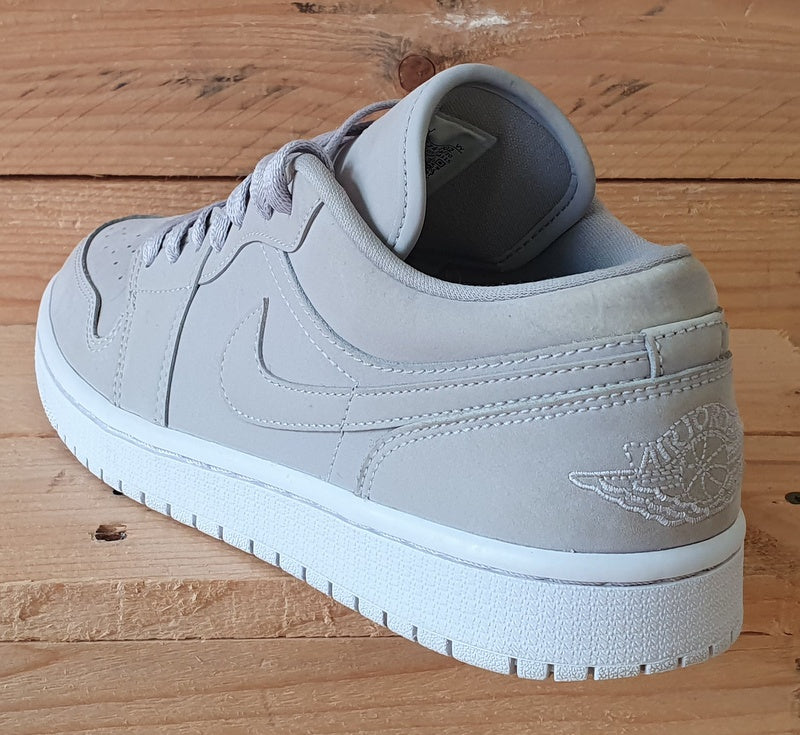 Nike Air Jordan 1 Low Suede Trainers UK5.5/US8/EU39 DC0774-002 Grey Fog/White