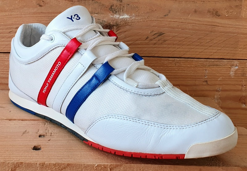 Adidas Y 3 Yohji Yamamoto Low Leather Trainers UK9 US9.5 EU43 V22228 White